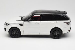 Range Rover Sport L494 Baltas Wheelart 1:18 WA180302 Metalas - nuotrauka 4 iš 8