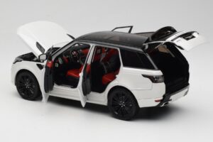 Range Rover Sport L494 Baltas Wheelart 1:18 WA180302 Metalas - nuotrauka 5 iš 8