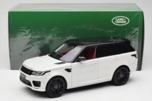 Range Rover Sport L494 Baltas Wheelart 1:18 WA180302 Metalas - nuotrauka 8 iš 8