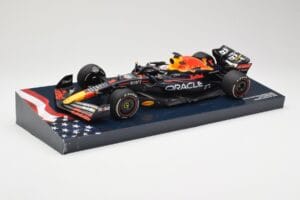 Red Bull Racing RB18 #1 M. Verstappen Winner Austin GP 2022 Minichamps 1:18 113222901 Metalas - nuotrauka 2 iš 6