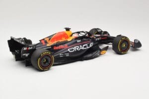 Red Bull Racing RB19 #1 M. Verstappen Winner Monaco GP 2023 Minichamps 1:18 110230701 Metalas - nuotrauka 2 iš 6