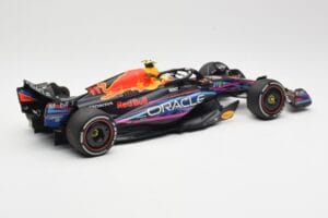 Red Bull Racing RB19 #11 S. Perez 2nd Place Miami GP 2023 Minichamps 1:18 110230511 Metalas - nuotrauka 2 iš 6