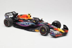 Red Bull Racing RB19 #11 S. Perez 2nd Place Miami GP 2023 Minichamps 1:18 110230511 Metalas - nuotrauka 4 iš 6