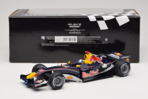 Red Bull RB1 Cosworth #14 D. Coulthard Red Bull Racing Showcar 2005 Minichamps 1:18 100050084 Metalas - nuotrauka 6 iš 7