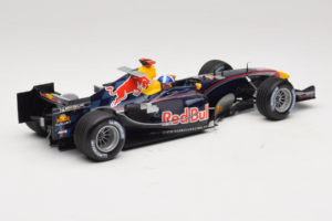 Red Bull RB1 Cosworth #14 D. Coulthard Red Bull Racing Showcar 2005 Minichamps 1:18 100050084 Metalas - nuotrauka 2 iš 7