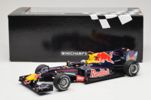 Red Bull RB6 Renault #5 S. Vettel Red Bull Racing Brazilian Grand Prix Winner 2010 Minichamps 1:18 110100205 Metalas - nuotrauka 6 iš 7