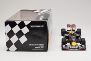 Red Bull RB7 Renault #1 S. Vettel Red Bull Racing Showcar 2011 Minichamps 1:18 110110071-1 Metalas - nuotrauka 7 iš 7