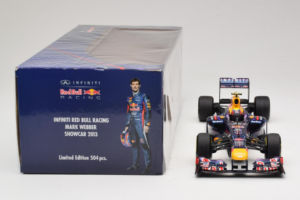 Red Bull RB9 Renault #2 M. Webber Infiniti Red Bull Racing Showcar 2013 Minichamps 1:18 110130072 Metalas - nuotrauka 6 iš 6