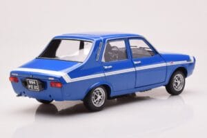Renault 12 Gordini Be Buferių Bleu de France Norev 1:18 185248 Metalas - nuotrauka 3 iš 8