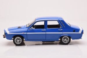 Renault 12 Gordini Be Buferių Bleu de France Norev 1:18 185248 Metalas - nuotrauka 4 iš 8