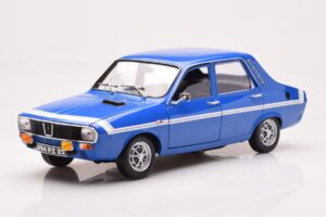 Renault 12 Gordini Be Buferių Bleu de France Norev 1:18 185248 Metalas
