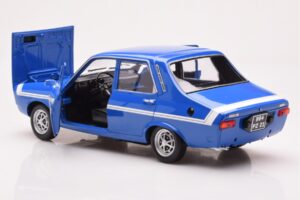 Renault 12 Gordini Be Buferių Bleu de France Norev 1:18 185248 Metalas - nuotrauka 5 iš 8