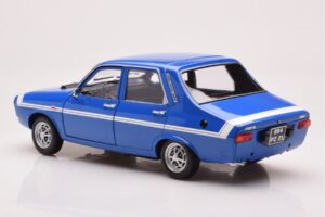 Renault 12 Gordini Be Buferių Bleu de France Norev 1:18 185248 Metalas - nuotrauka 7 iš 8