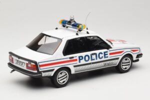 Renault 18 Turbo Police Nationale Baltas Otto 1:18 OT1156 Derva - nuotrauka 2 iš 6