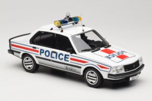 Renault 18 Turbo Police Nationale Baltas Otto 1:18 OT1156 Derva - nuotrauka 4 iš 6