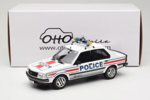 Renault 18 Turbo Police Nationale Baltas Otto 1:18 OT1156 Derva - nuotrauka 6 iš 6