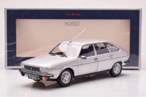 Renault 30 TX Sidabrinis Norev 1:18 185272 Metalas - nuotrauka 8 iš 8