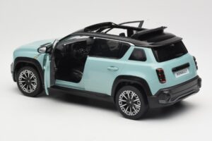 Renault 4 E-Tech Electric Hauts de France Green Norev 1:18 185520 Metalas - nuotrauka 5 iš 8
