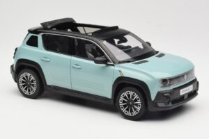 Renault 4 E-Tech Electric Hauts de France Green Norev 1:18 185520 Metalas - nuotrauka 6 iš 8