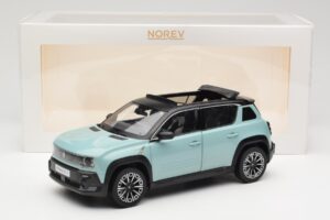 Renault 4 E-Tech Electric Hauts de France Green Norev 1:18 185520 Metalas - nuotrauka 8 iš 8