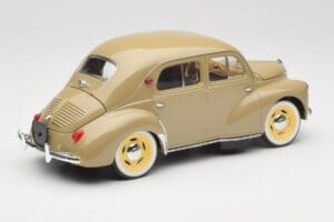 Renault 4CV Berline Gris Ardoise Solido 1:18 8059 Metalas - nuotrauka 3 iš 8