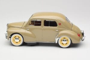 Renault 4CV Berline Gris Ardoise Solido 1:18 8059 Metalas - nuotrauka 4 iš 8