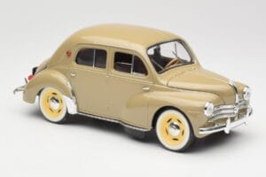 Renault 4CV Berline Gris Ardoise Solido 1:18 8059 Metalas - nuotrauka 6 iš 8