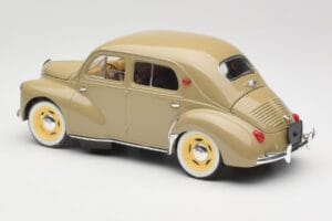 Renault 4CV Berline Gris Ardoise Solido 1:18 8059 Metalas - nuotrauka 7 iš 8