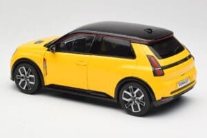 Renault 5 E-Tech Pop Geltonas & Juodas Norev 1:18 185500 Metalas - nuotrauka 3 iš 8