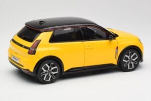 Renault 5 E-Tech Pop Geltonas & Juodas Norev 1:18 185500 Metalas - nuotrauka 4 iš 8