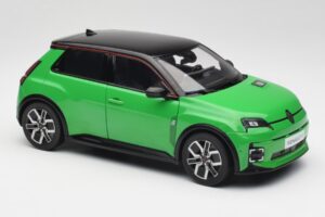 Renault 5 E-Tech Electric Pop Žalias & Juodas Norev 1:18 185502 Metalas - nuotrauka 6 iš 8