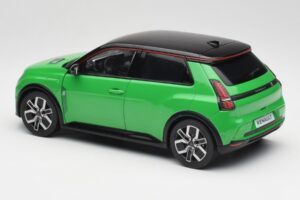 Renault 5 E-Tech Electric Pop Žalias & Juodas Norev 1:18 185502 Metalas - nuotrauka 7 iš 8