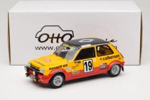 Renault 5 Group 2 #19 Rally Monte Carlo 1978 Otto 1:18 OT034 Derva - nuotrauka 6 iš 6