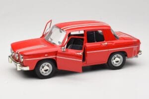 Renault 8 Gordini Raudonas Solido 1:18 9018-M1 Metalas - nuotrauka 2 iš 8