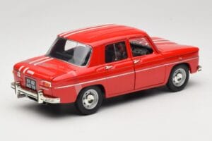 Renault 8 Gordini Raudonas Solido 1:18 9018-M1 Metalas - nuotrauka 3 iš 8