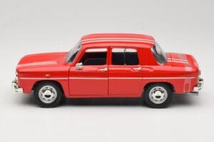 Renault 8 Gordini Raudonas Solido 1:18 9018-M1 Metalas - nuotrauka 4 iš 8