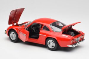 Alpine A110 1600S Raudonas Maisto 1:18 50322 Metalas - nuotrauka 5 iš 8