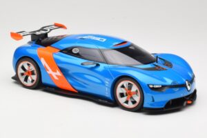 Alpine A110-50 Mėlynas & Oranžinis Norev 1:18 185147 Metalas - nuotrauka 4 iš 6