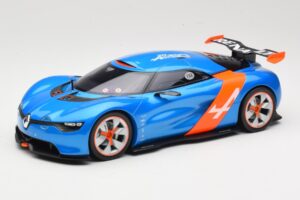 Alpine A110-50 Mėlynas & Oranžinis Norev 1:18 185147 Metalas