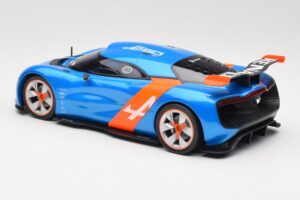 Alpine A110-50 Mėlynas & Oranžinis Norev 1:18 185147 Metalas - nuotrauka 5 iš 6