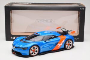 Alpine A110-50 Mėlynas & Oranžinis Norev 1:18 185147 Metalas - nuotrauka 6 iš 6