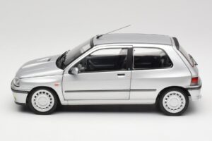 Renault Clio 16S Mk1 Iceberg Pilkas Norev 1:18 185256 Metalas - nuotrauka 4 iš 8