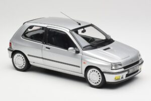 Renault Clio 16S Mk1 Iceberg Pilkas Norev 1:18 185256 Metalas - nuotrauka 6 iš 8