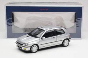 Renault Clio 16S Mk1 Iceberg Pilkas Norev 1:18 185256 Metalas - nuotrauka 8 iš 8
