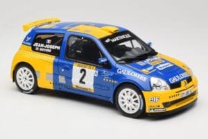 Renault Clio II S1600 #2 S. Joseph Jean / J. Boyere Barum Rally 2004 Otto 1:18 OT1152 Derva - nuotrauka 4 iš 6