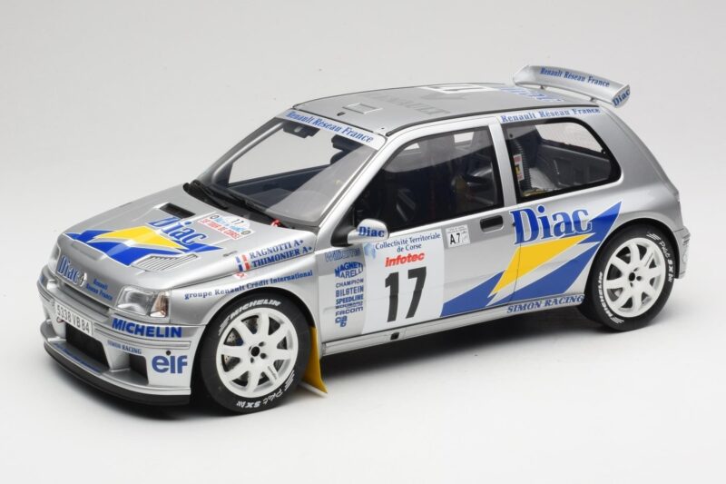 Renault Clio Maxi #17 J. Ragnotti / G. Thimonier Tour de Corse 1995 Otto 1:12 G090 Derva