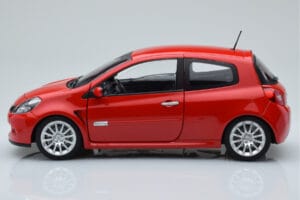 Renault Clio RS III Toro Raudonas Norev 1:18 185252 Metalas - nuotrauka 4 iš 8