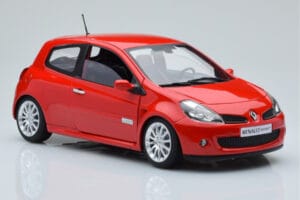 Renault Clio RS III Toro Raudonas Norev 1:18 185252 Metalas - nuotrauka 6 iš 8