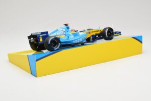 Renault R25 #5 F. Alonso Brazilian GP F1 World Champion 2005 Minichamps 1:18 147051705-R1 Metalas - nuotrauka 3 iš 8