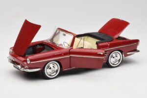 Renault Floride Kabrioletas Raudonas Norev 1:18 185175 Metalas - nuotrauka 2 iš 8
